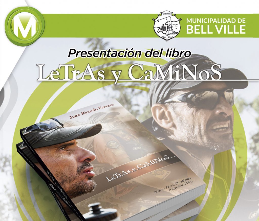 El jueves el atleta bellvillense Juan Ferrero presenta su libro.
