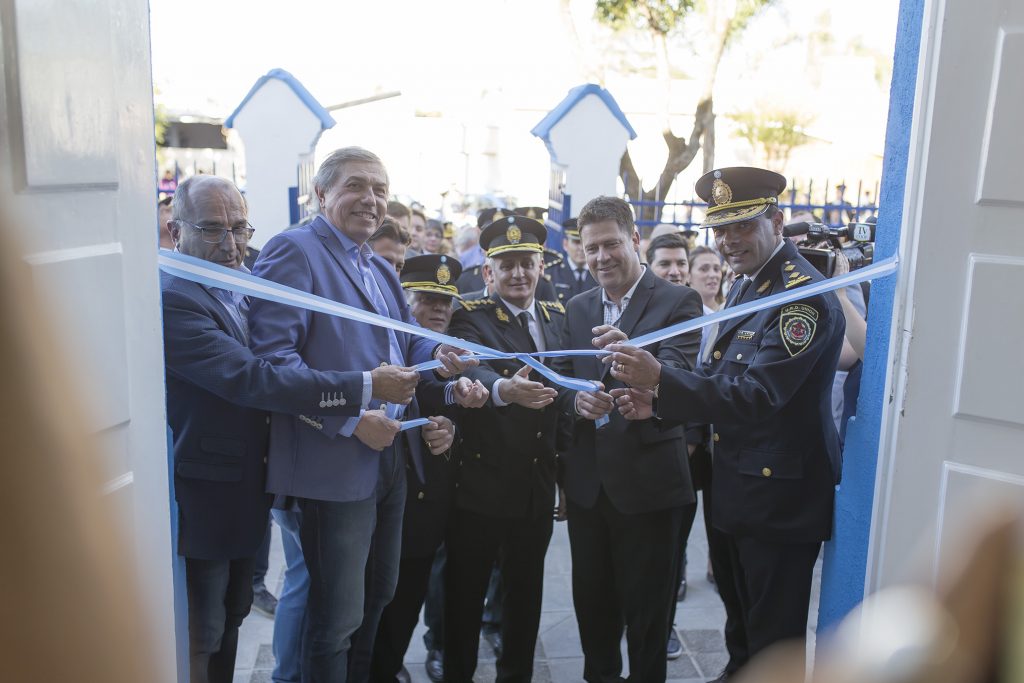 Inauguraron las mejoras en el edificio policial de Avda. España y calle Yrigoyen