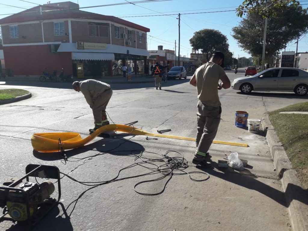 Señalética para ordenamiento vial.