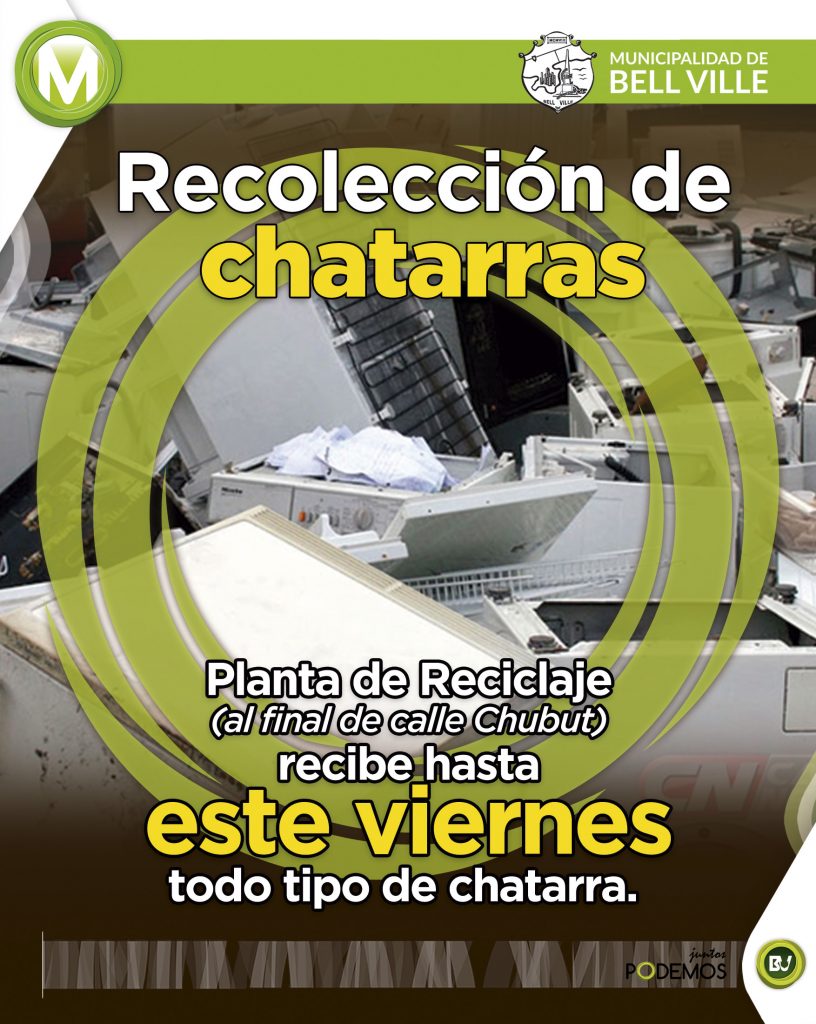 En la Planta de Reciclaje se recibe chatarra