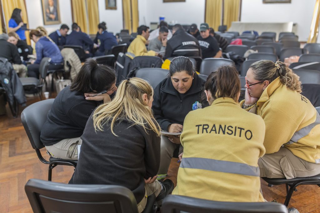 Se cumple una capacitación sobre Operativos Viales.