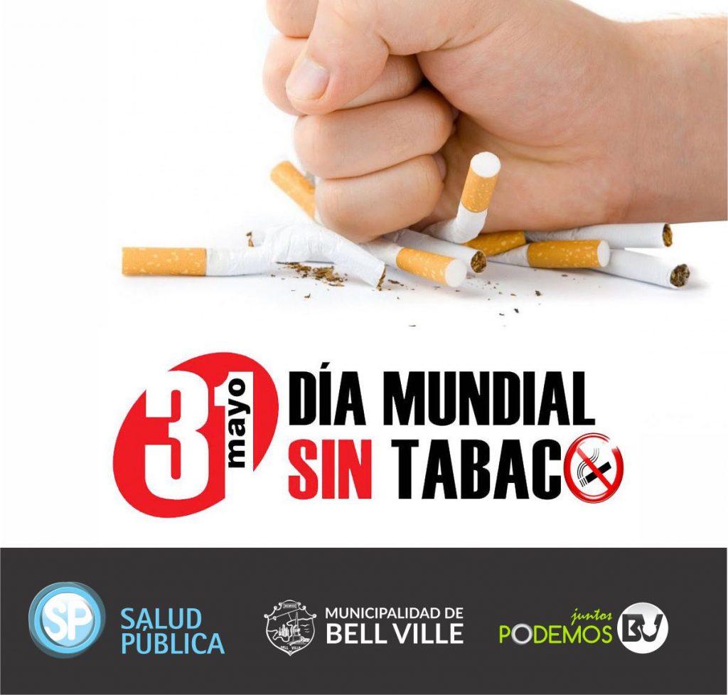 Hoy es el Día Mundial sin Tabaco.