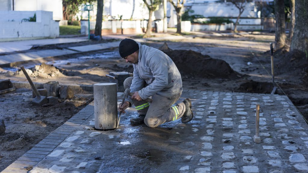 Más trabajos en el futuro Paseo Tucumán.