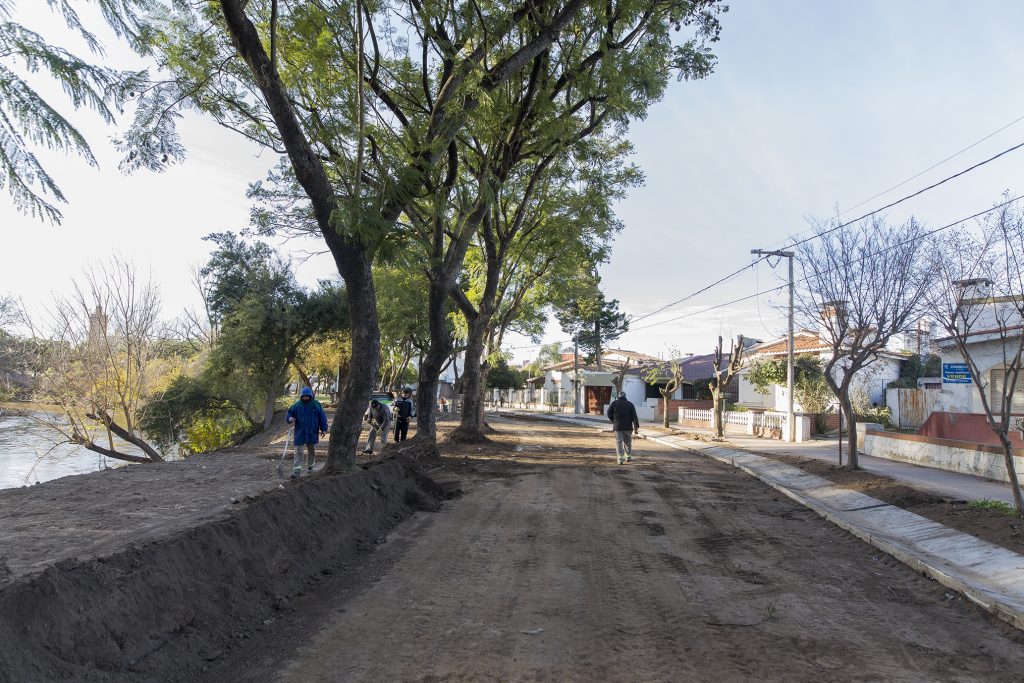 Más intervenciones en el Paseo Tucumán.