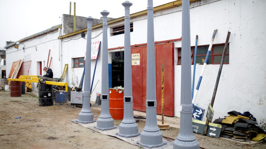 Importantes aportes del Taller Vial del municipio para el ordenamiento del tránsito.