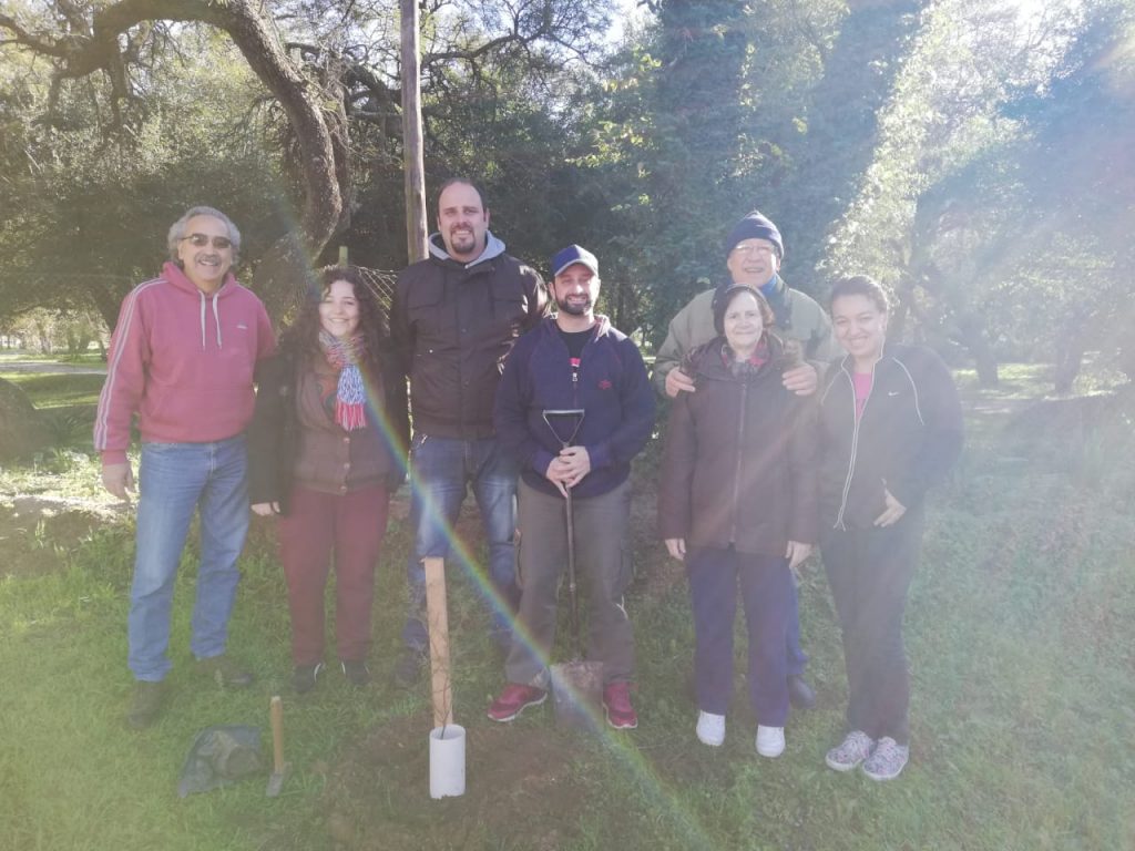 Municipio y Centros Vecinales trabajando en pos de mejorar el arbolado urbano.