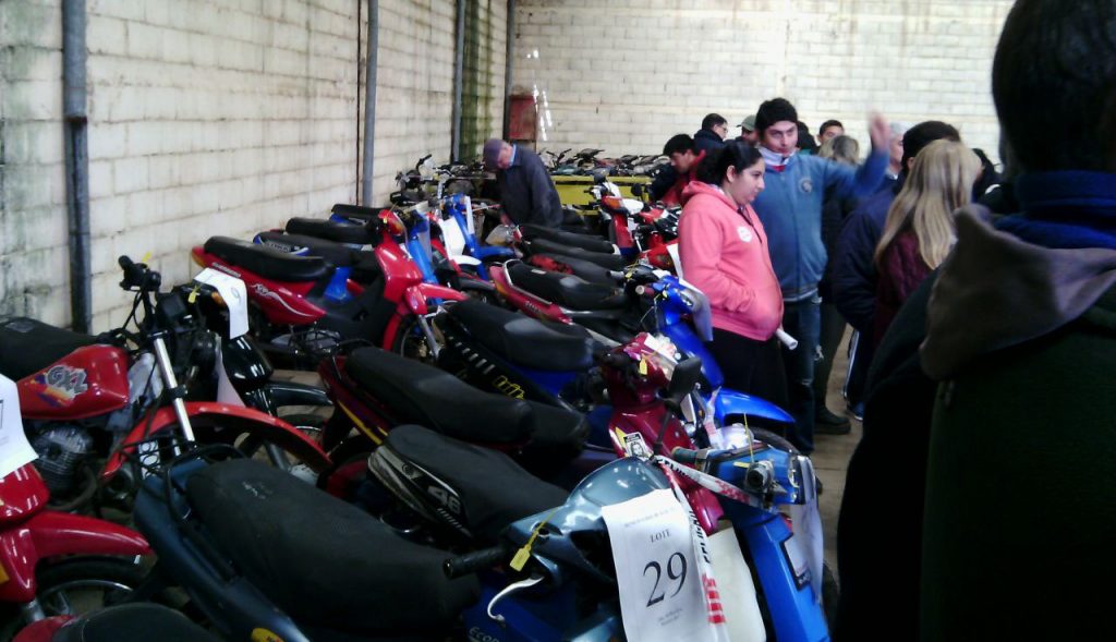 El municipio anunció un nuevo remate de motos.