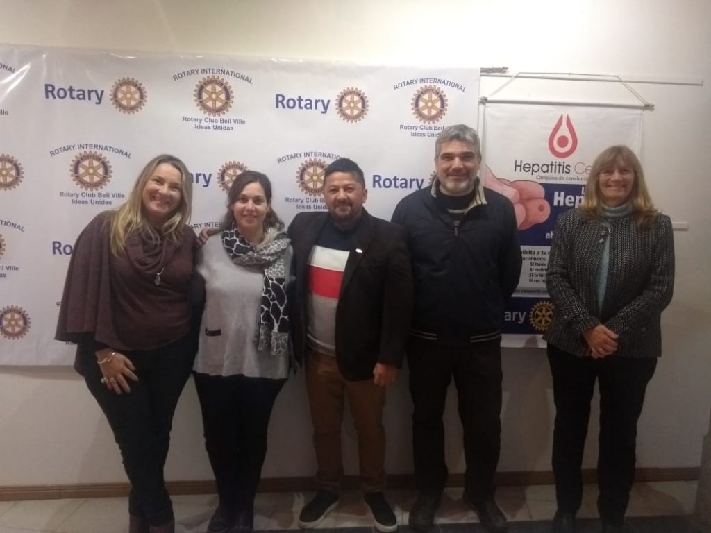 Rotary donó 100 kits para detección de la Hepatitis C.