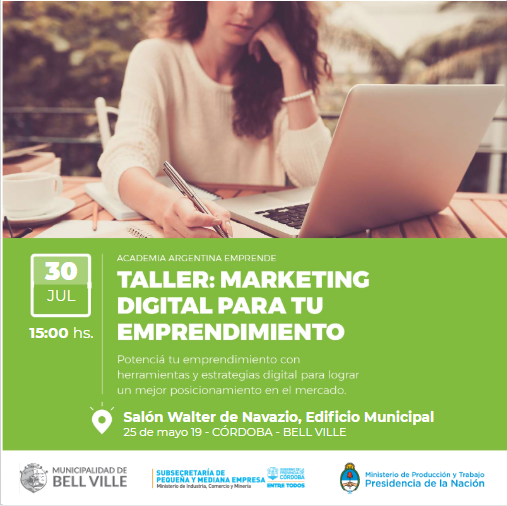 Inscripciones abiertas para participar del curso de Marketing Digital