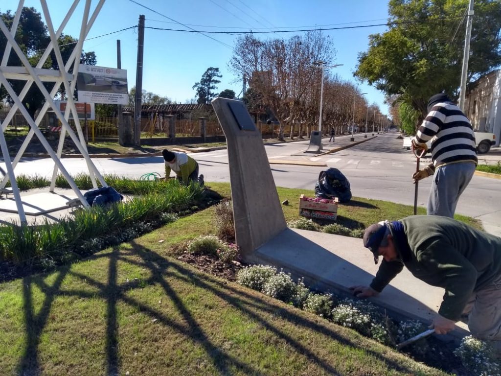 Trabajos de la guardia urbana municipal