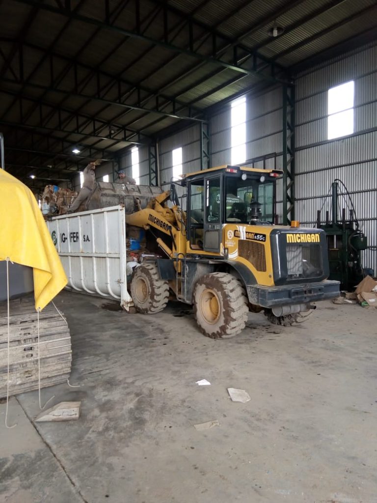 Nueva venta de material a reciclar desde la planta Municipal.