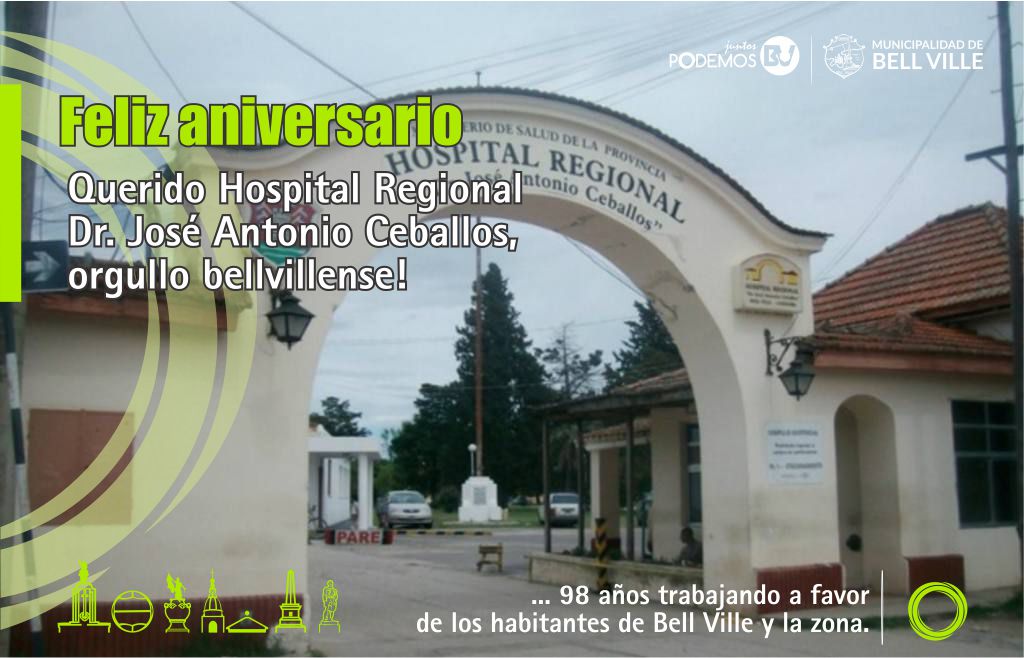 Feliz Aniversario Hospital Regional Dr. José Antonio Ceballos