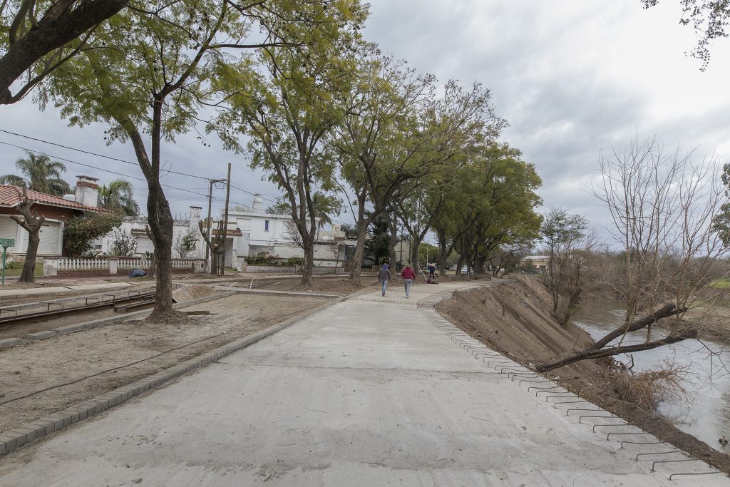 Más trabajos en el Paseo Tucumán