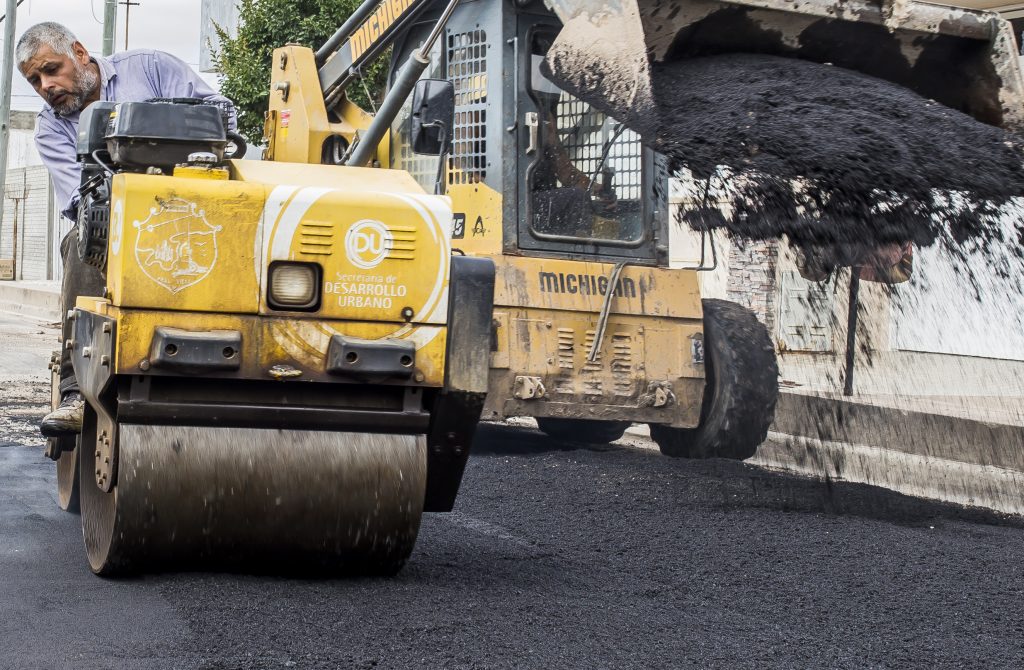 Trabajos de bacheo