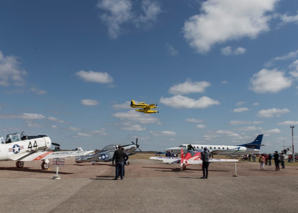 Gran éxito de “El” Festival Aéreo de la ciudad y la región