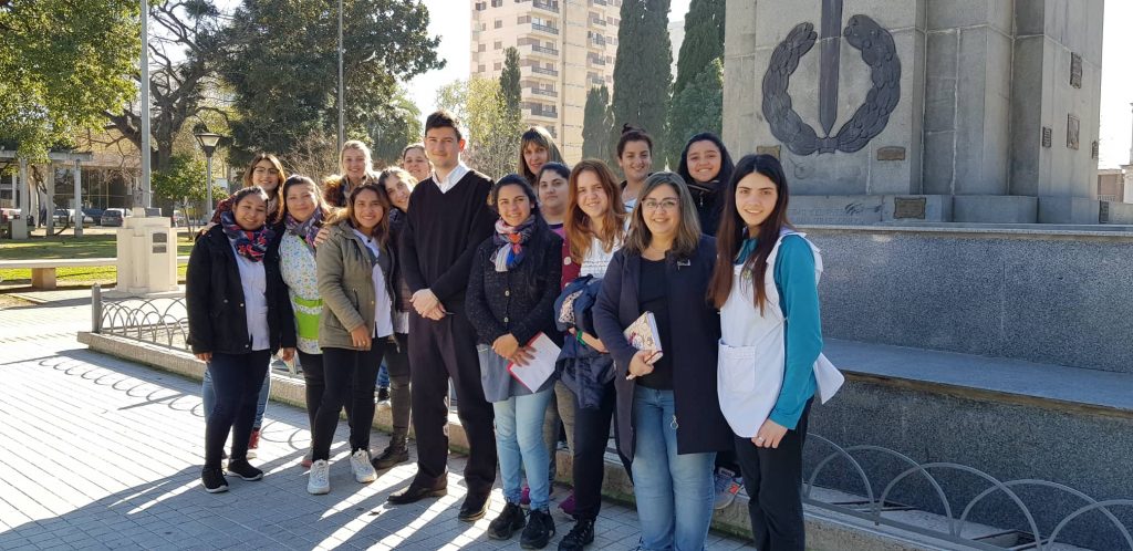 Visitas guiadas para alumnos por el casco céntrico de la ciudad.