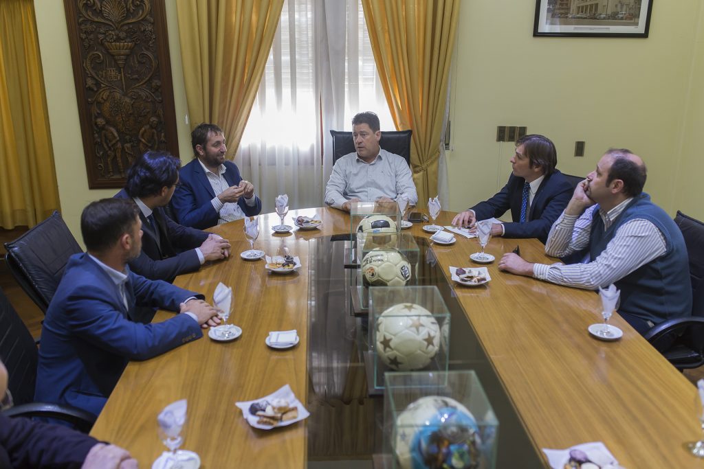 El intendente se reunió con el secretario de Planificación Territorial de la Nación.