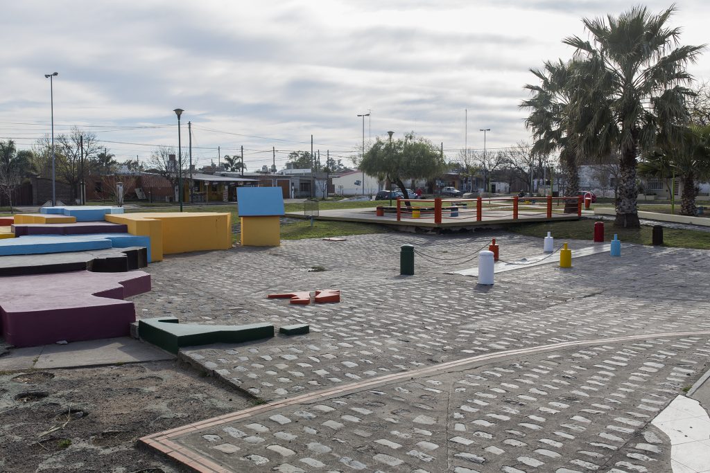 La Plaza de los Niños se llenó de colores.