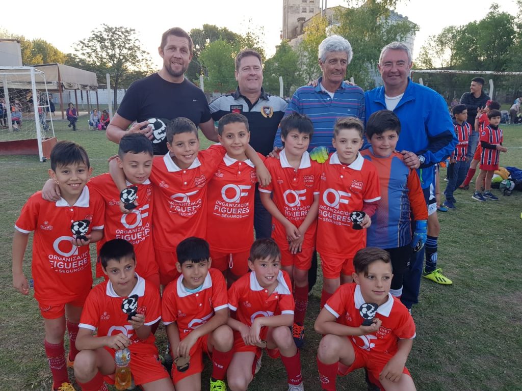 El jefe municipal participó del cierre del torneo de fútbol infantil por la Fiesta de la Pelota