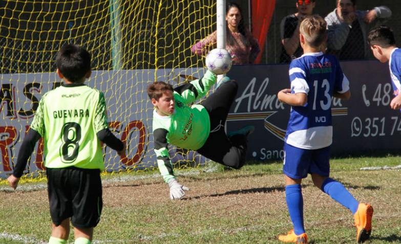 Se suspendió la jornada de hoy del torneo de fútbol infantil.