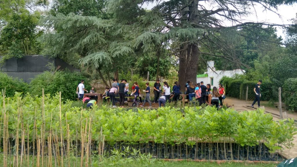 En el Vivero Municipal se suceden las visitas de escolares.