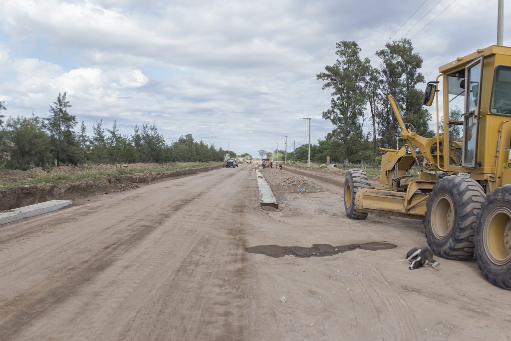 Multiplicidad de obras en calle Córdoba hasta la avenida de Circunvalación.