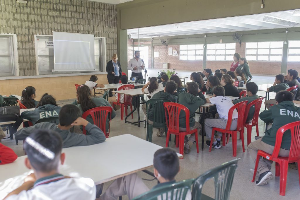 Educación vial en las escuelas.