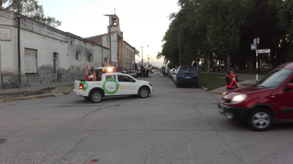 Intensa actividad de la guardia municipal de Tránsito el pasado fin de semana.