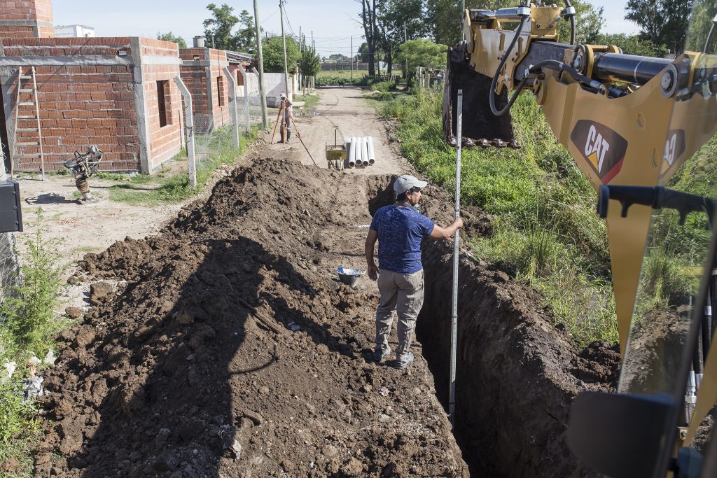 Se amplía la red cloacal.