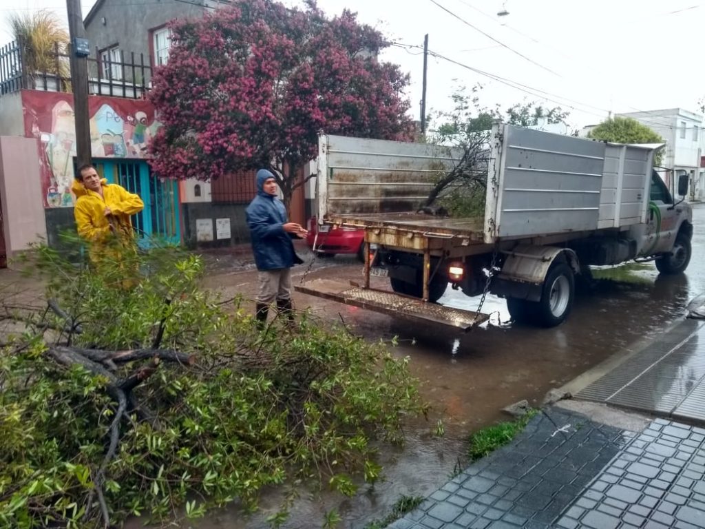 Trabajos de la Guardia Urbana.