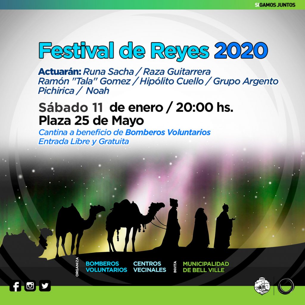 Se suspendió el Festival de Reyes previsto para este domingo en la Plaza 25 de Mayo.