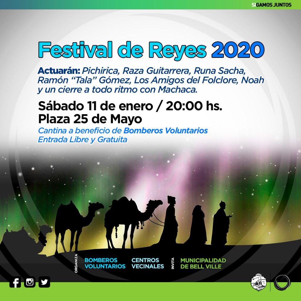 Este sábado llega el Festival de Reyes.