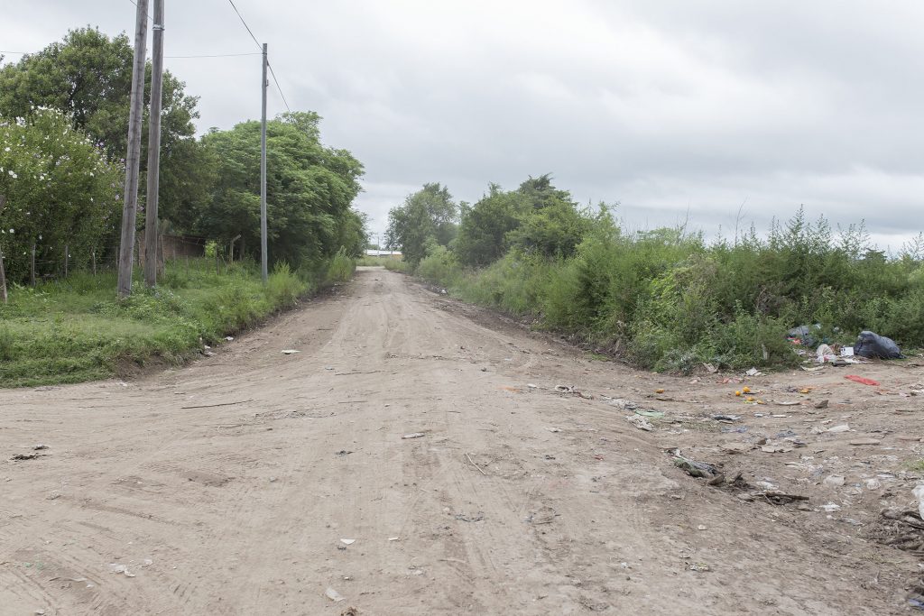 Erradicación de un basural clandestino.