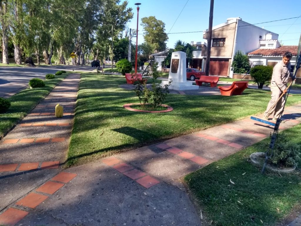 La actividad semanal de la guardia urbana.