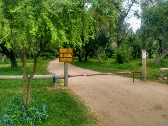 Cierre de calles en Parque Tau.