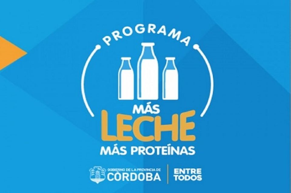 Días, lugares y horarios para la entrega de leche del programa provincial “Más leche más proteínas”.