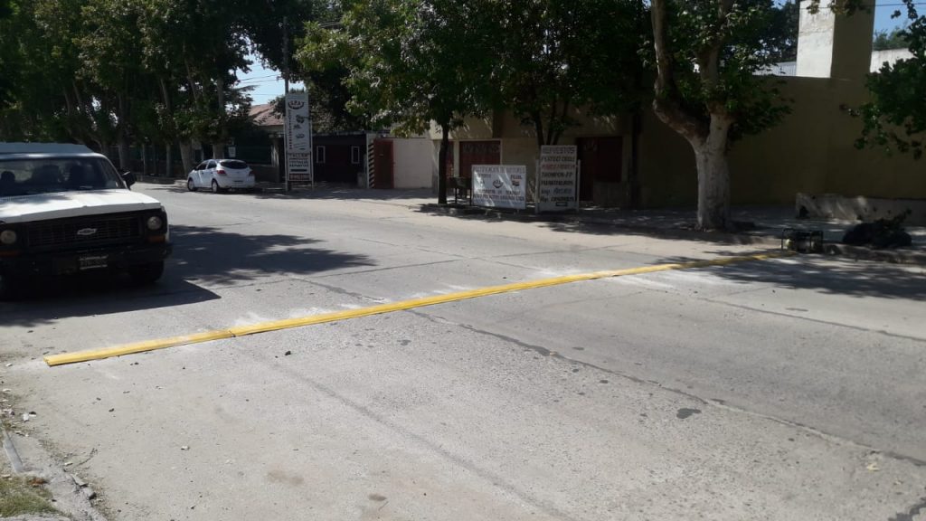 Limitador de velocidad para prevención de accidentes frente a Escuelas.