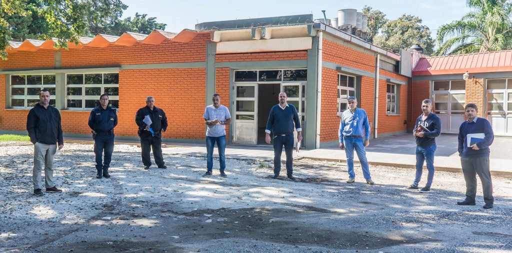 El COE Bell Ville ultima detalles para la instalación del Centro Febril de Aislamiento en la Ex – ENA.