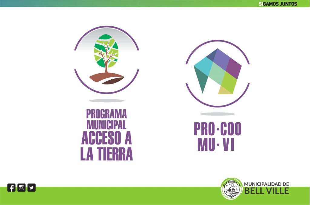 Importante: De interés para beneficiarios de los Programas Municipales Tierra y Pro.Coo.Mu. Vi.