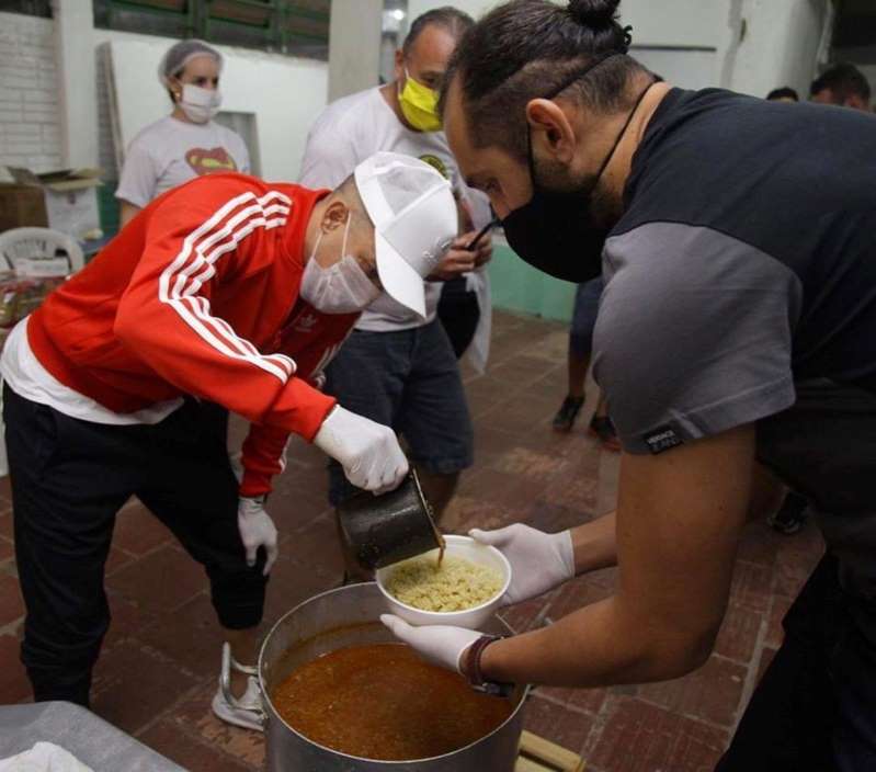 “Nano” Barcos mostró en Brasil cómo somos de solidarios los bellvillenses.