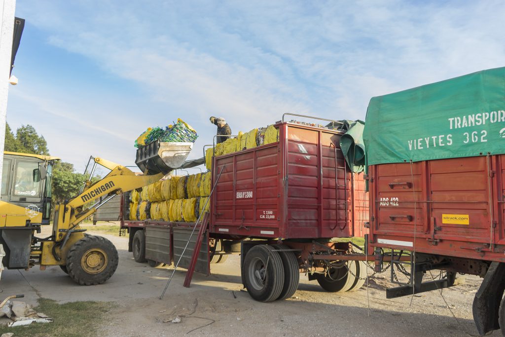 Desde la Planta Municipal de Residuos Reciclables, se vendieron más de 7.500 kg. de plástico PET.