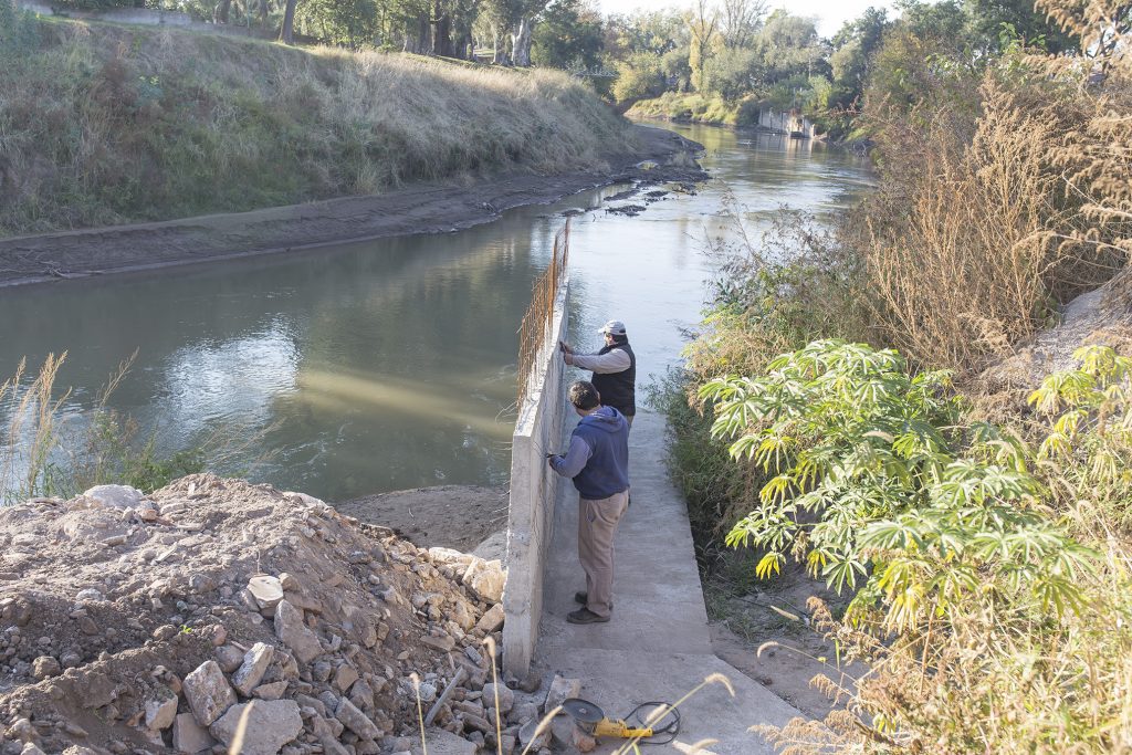 Concluyó la construcción del nuevo desagüe del Paseo Tucumán.