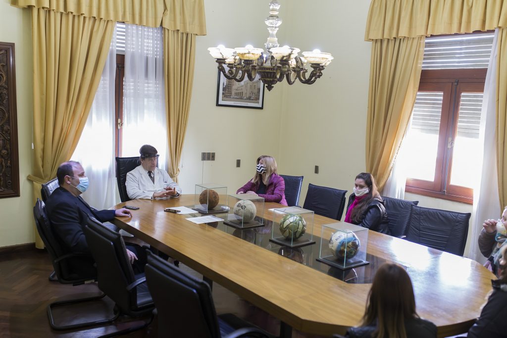 El intendente recibió a responsables de Jardines Maternales.