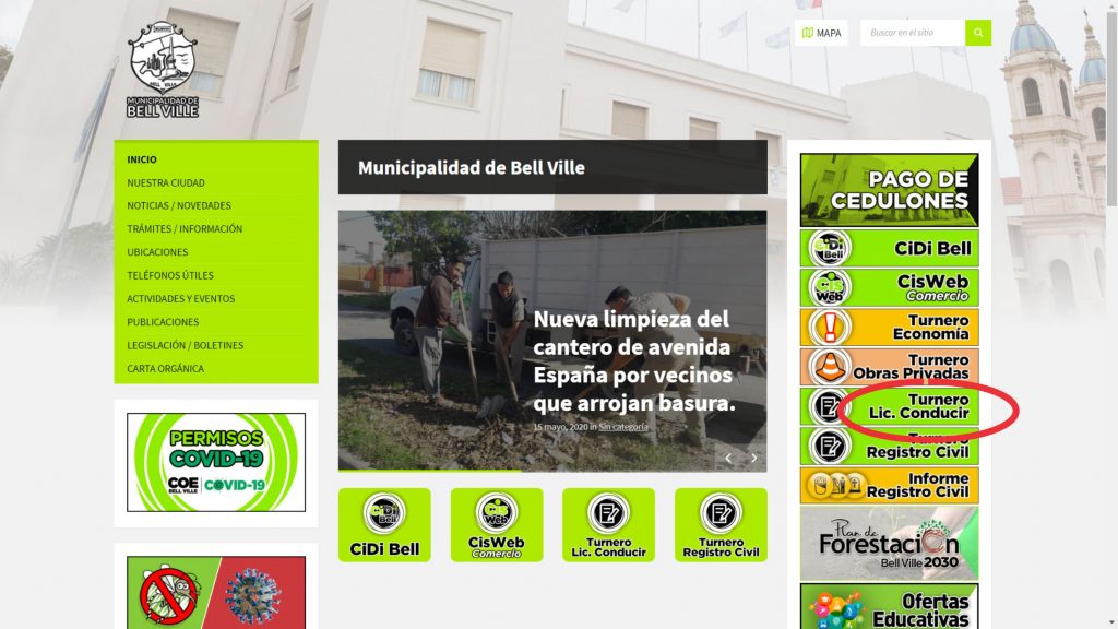 Se reabre la atención municipal para Licencias de Conducir.