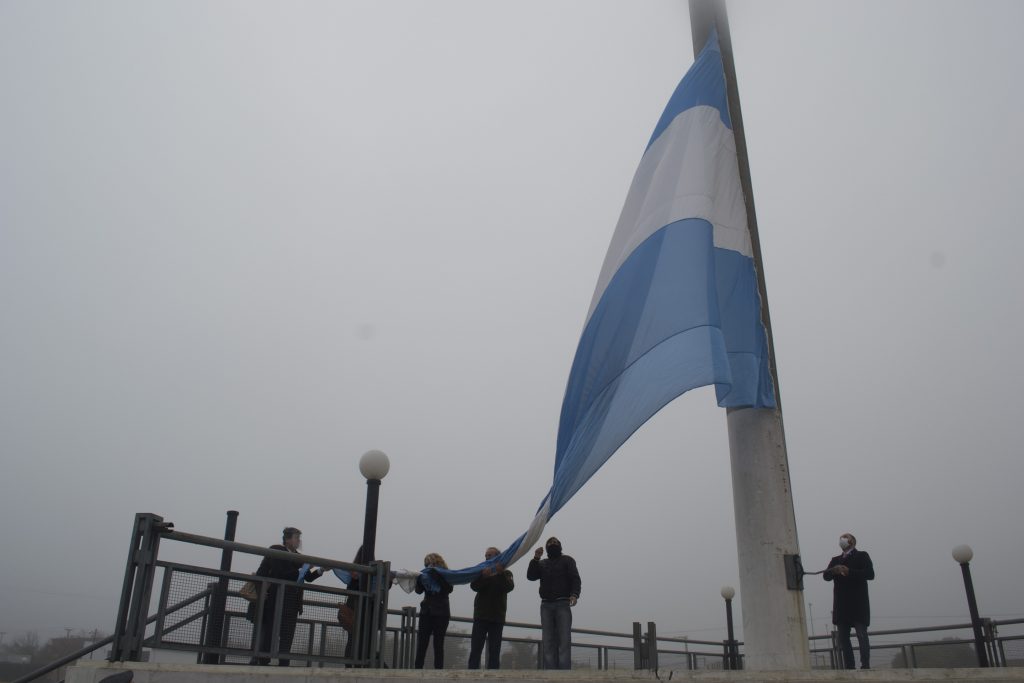 La Municipalidad y la Asociación Belgraniana homenajearon a la Bandera Argentina en su día.