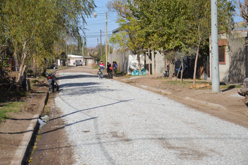 No se detiene el Plan Barrial de Recuperación Urbana y Vial