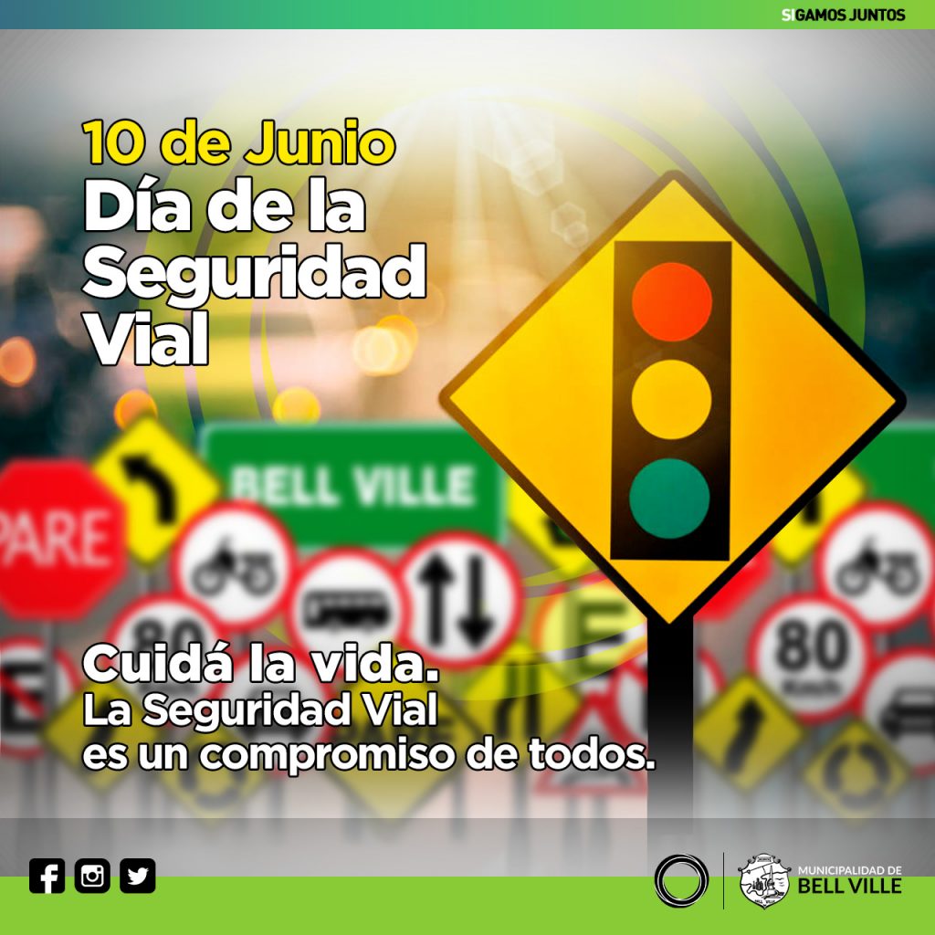 Hoy se recuerda el Día Nacional de Seguridad Vial.