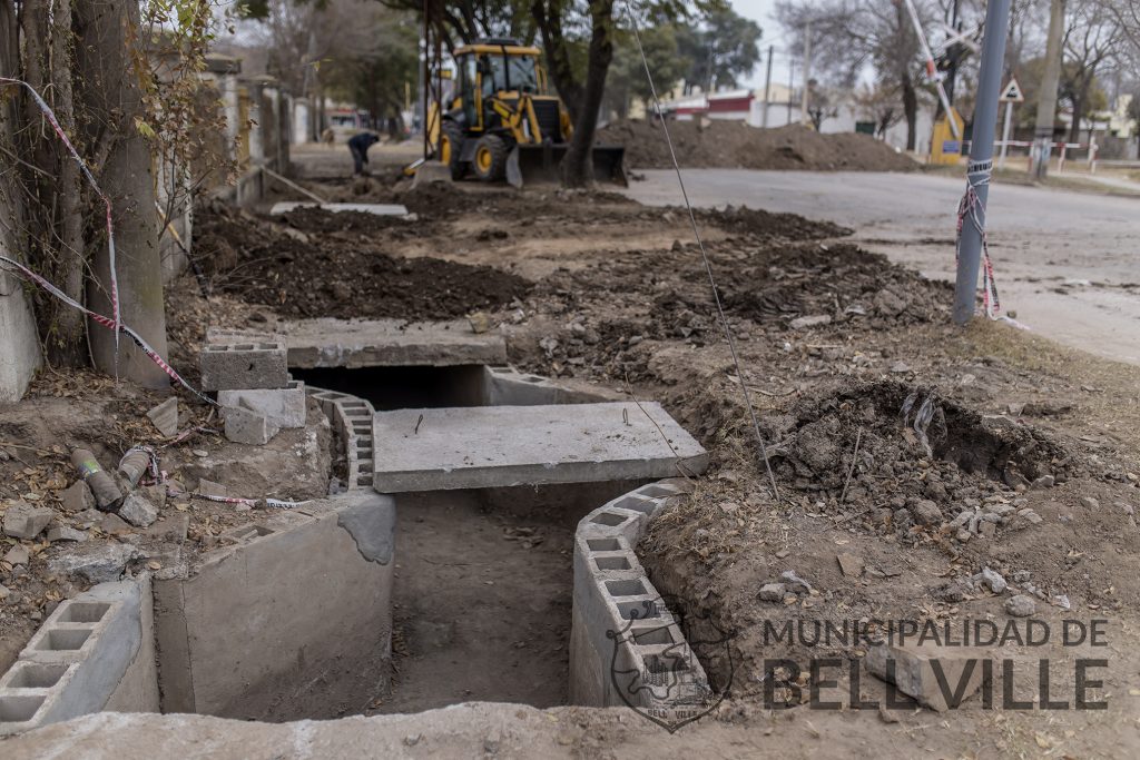 Limpieza y mejoras en el desagüe de calle San Gerónimo.