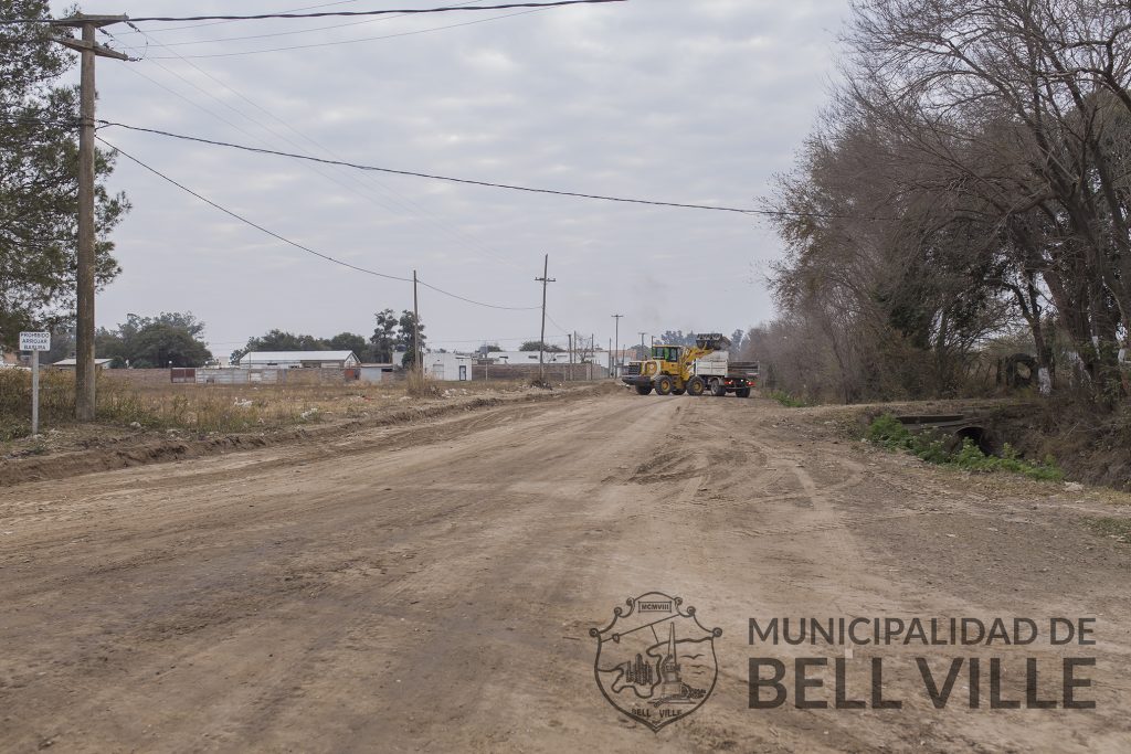 Acondicionamiento de la calle Perito Moreno.