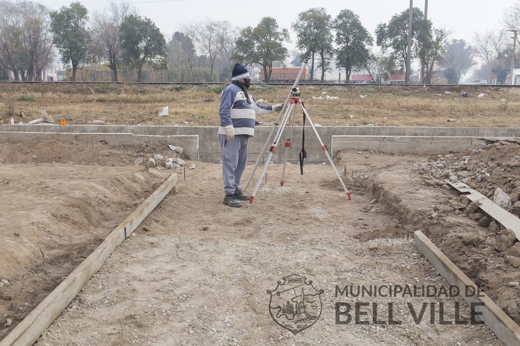 Obras complementarias en el cordón cuneta de Camino a Morrison.